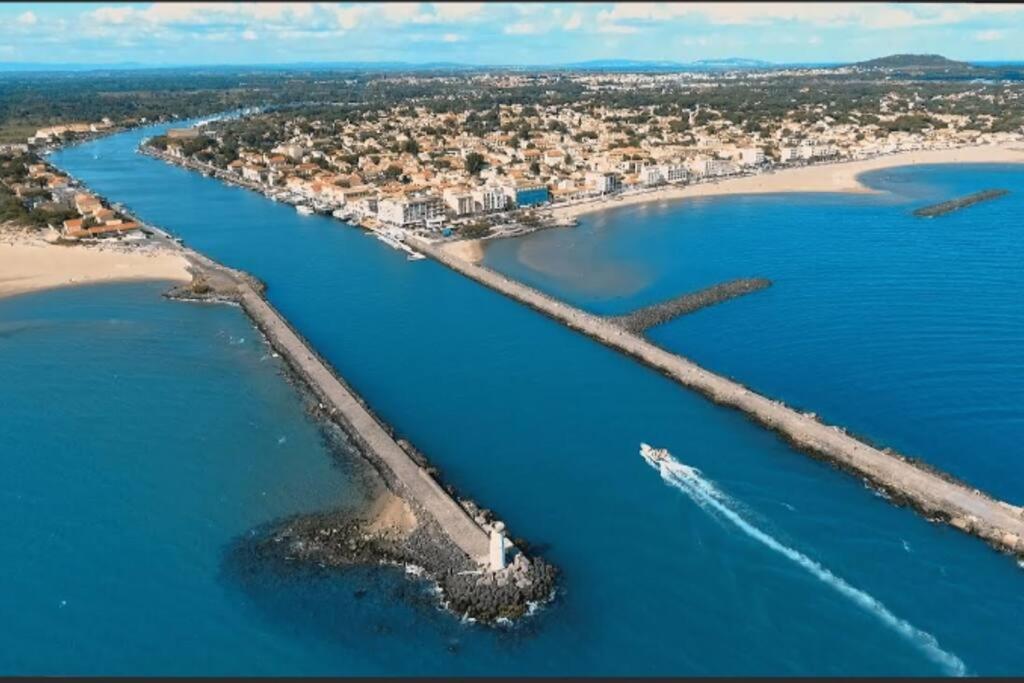 Maison T2 Terrasse Mezzanine Le Grau-dʼAgde Eksteriør bilde